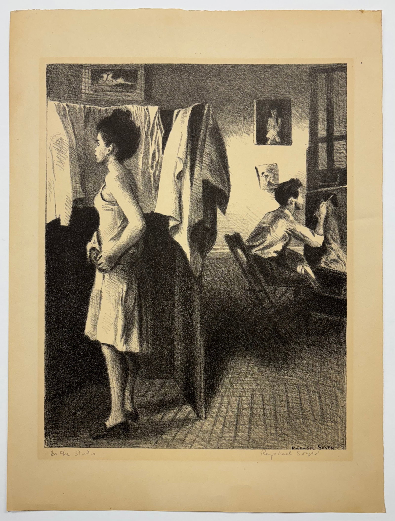 Raphael Soyer (Am. 1899-1987), In the Studio (1 of 1)