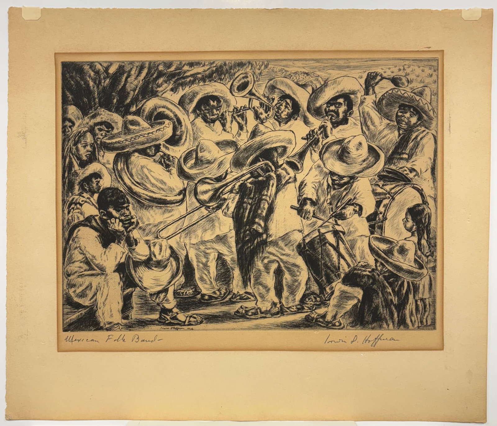 Irwin D. Hoffman (Am. 1901-1989), Mexican Folk Band, 1936 (1 of 1)