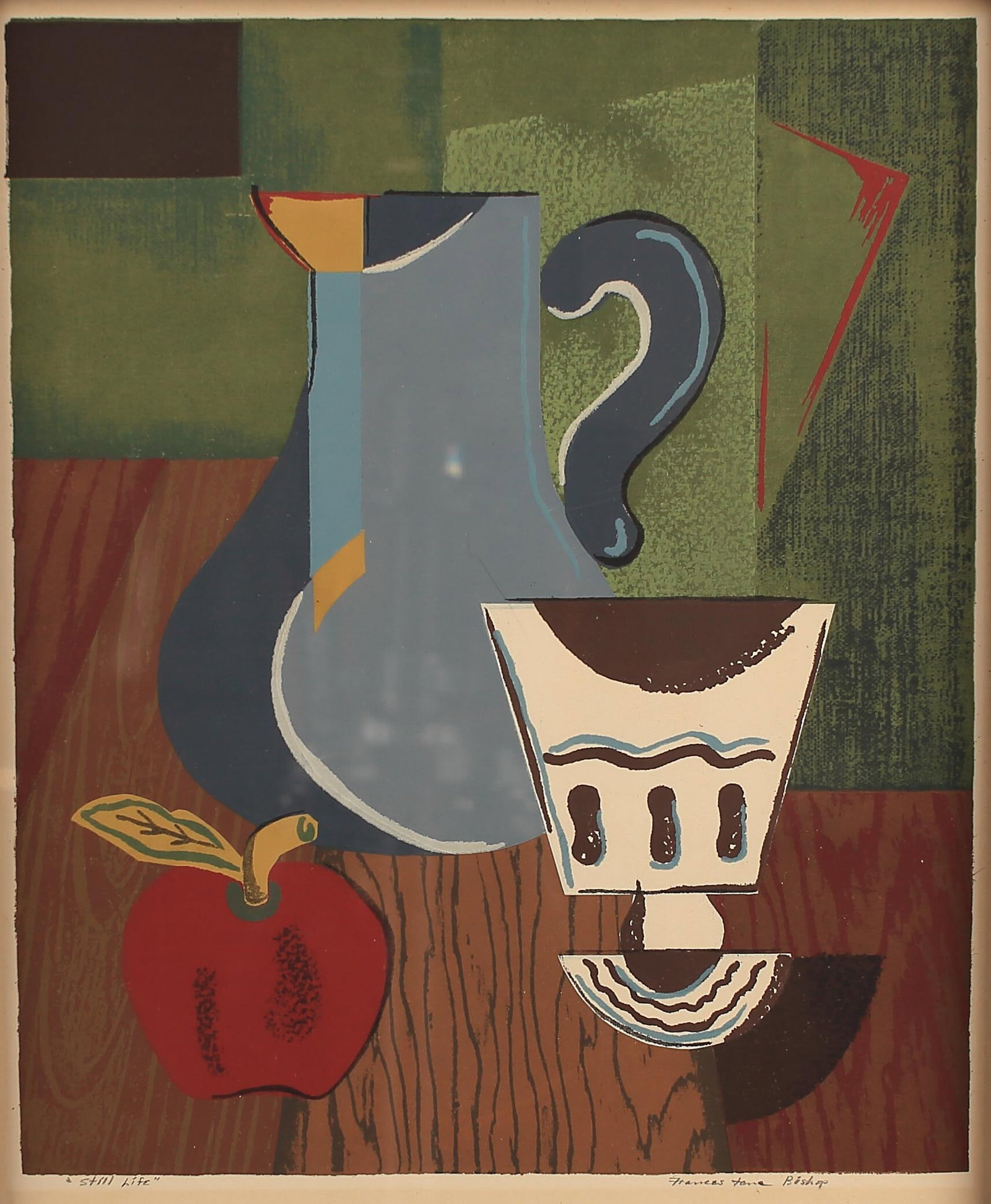 Frances Jane Bishop (Am. 1919-1975), Still Life, 1949 (1 of 1)