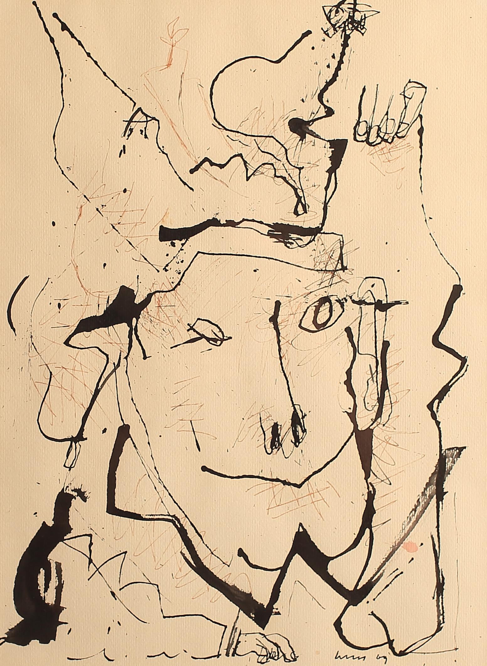 Robert Levers, Jr. (Am. 1930-1992), Dude, 1969 (1 of 1)