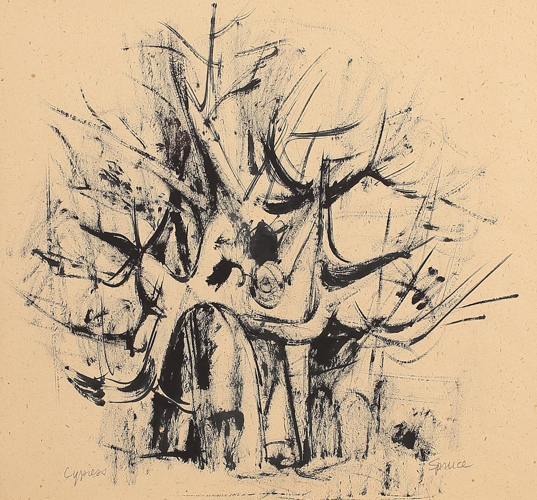 Everett Spruce (Am. 1908-2002), Cypress (1 of 1)