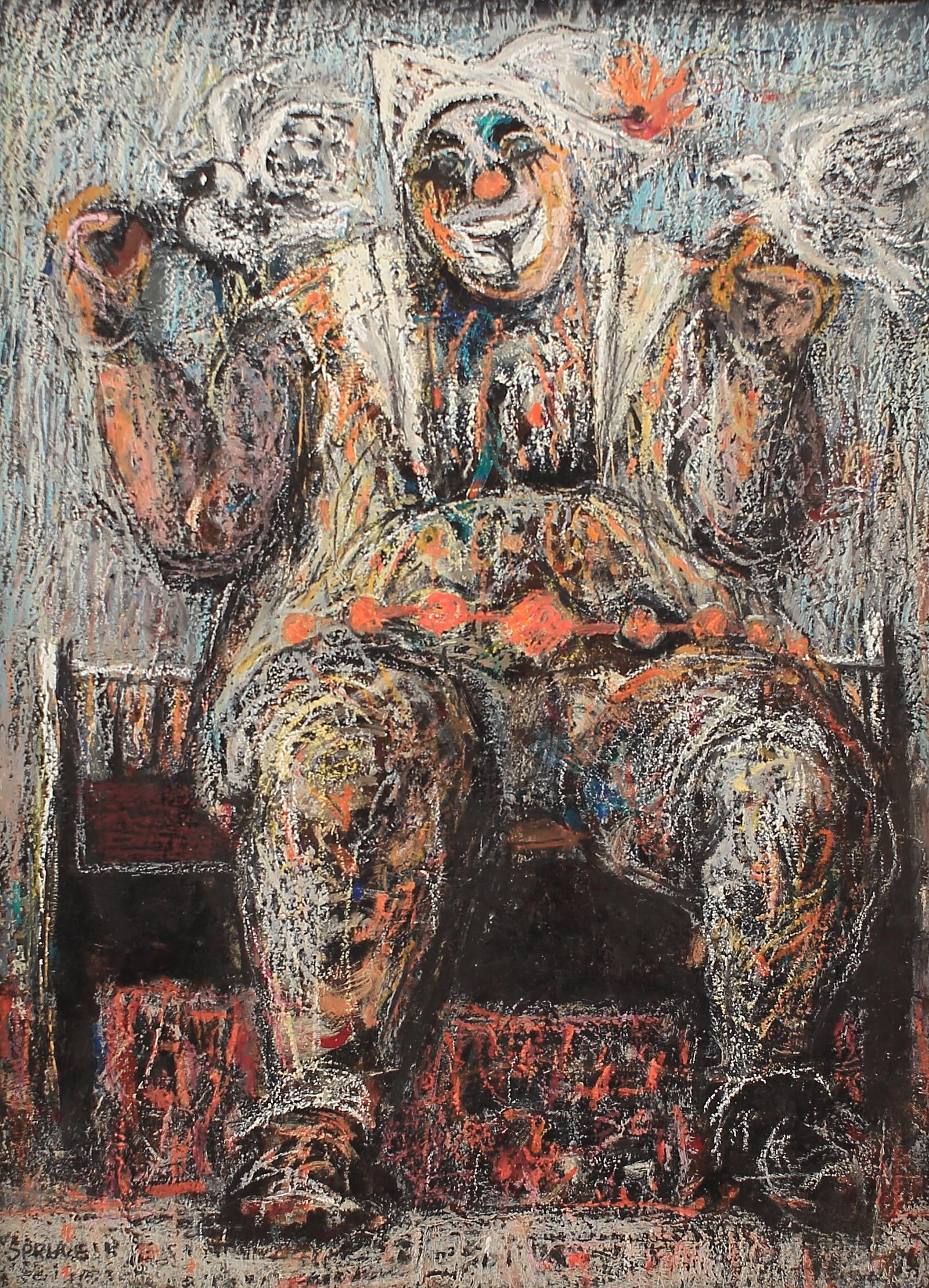 Everett Spruce (Am. 1908-2002), Woman in the Park, c. 1970 (1 of 1)
