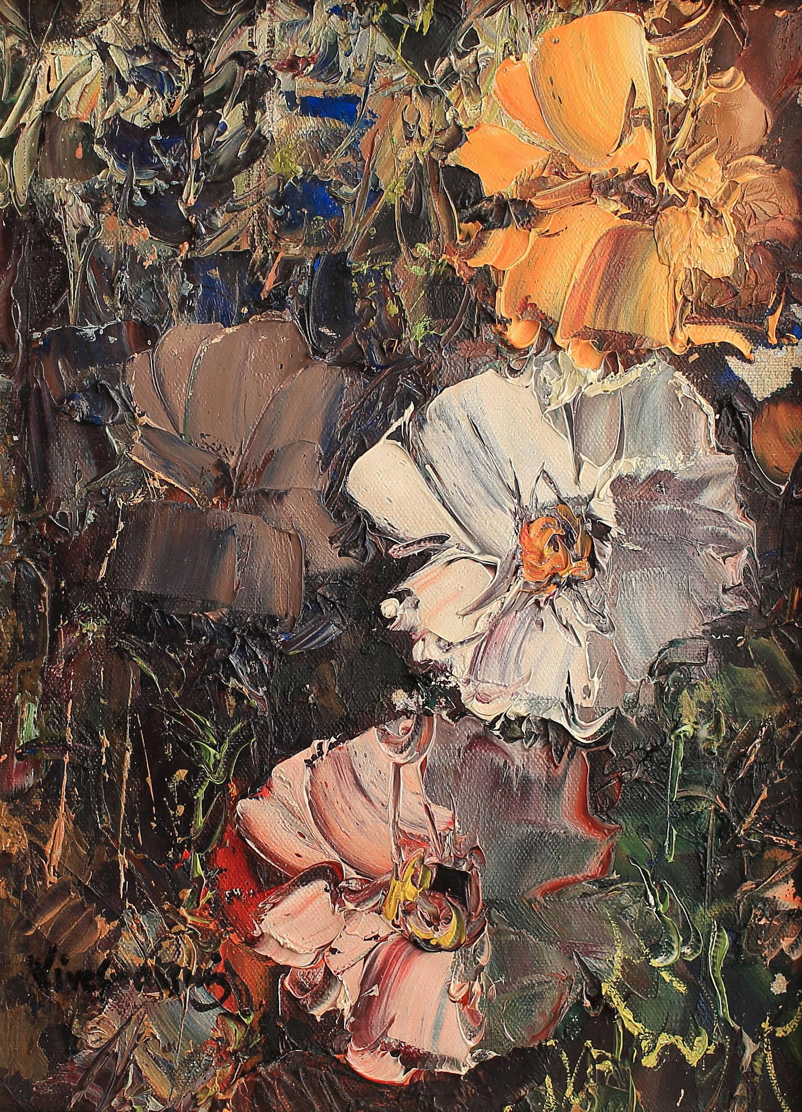 Jose Vives-Atsara (Am. 1919-2004), Wild Flowers, 1971 (1 of 1)