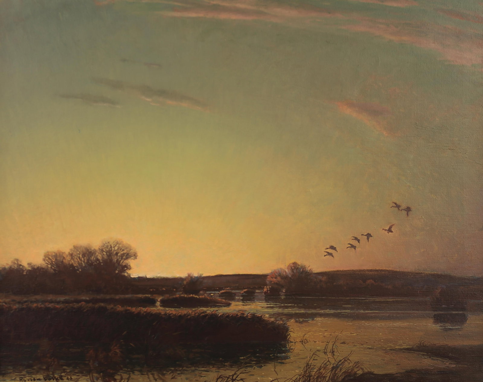 Reveau Bassett (Am. 1897-1981), Sunrise, 1943 (1 of 1)