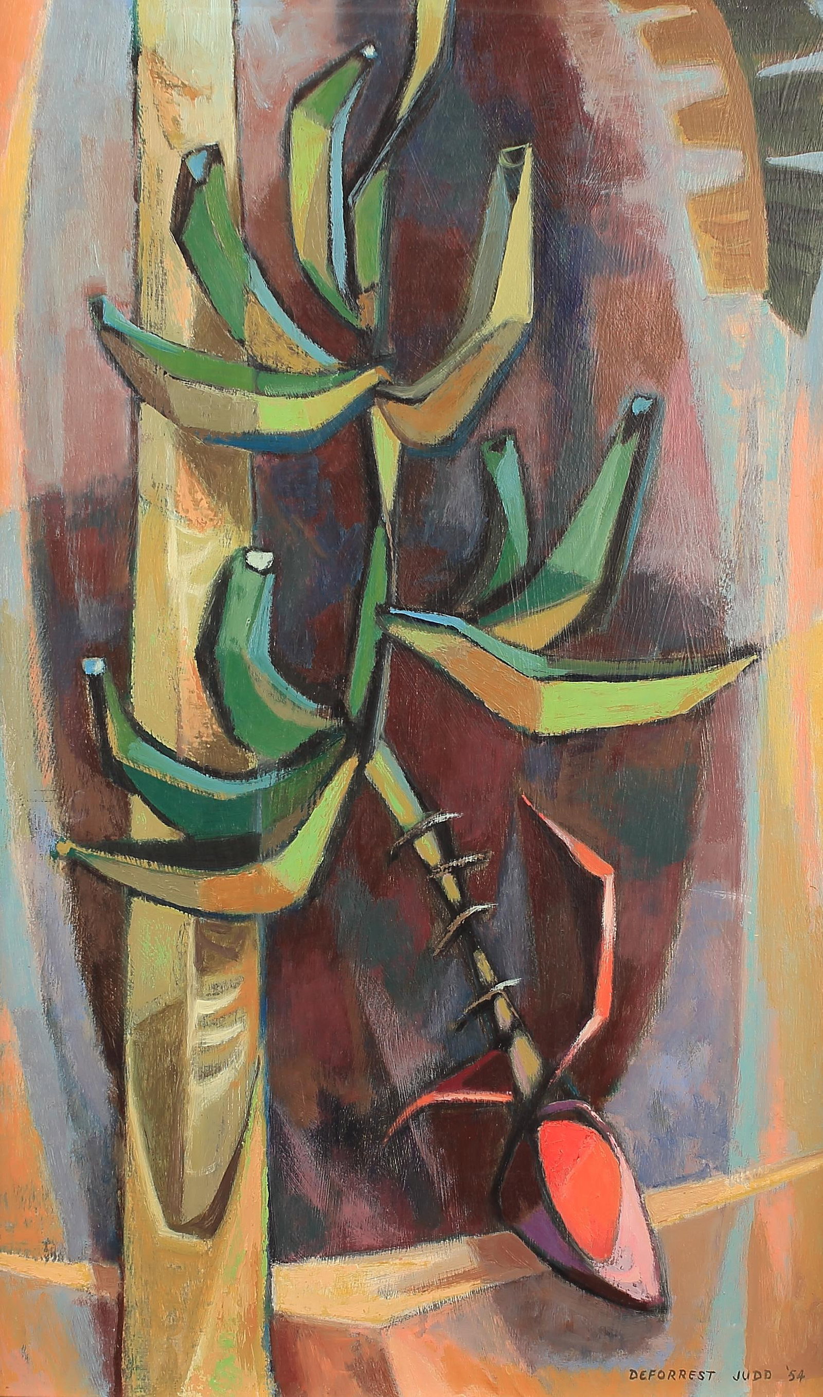 DeForrest Judd (Am. 1916-1993), Tropical Motif, 1954 (1 of 1)