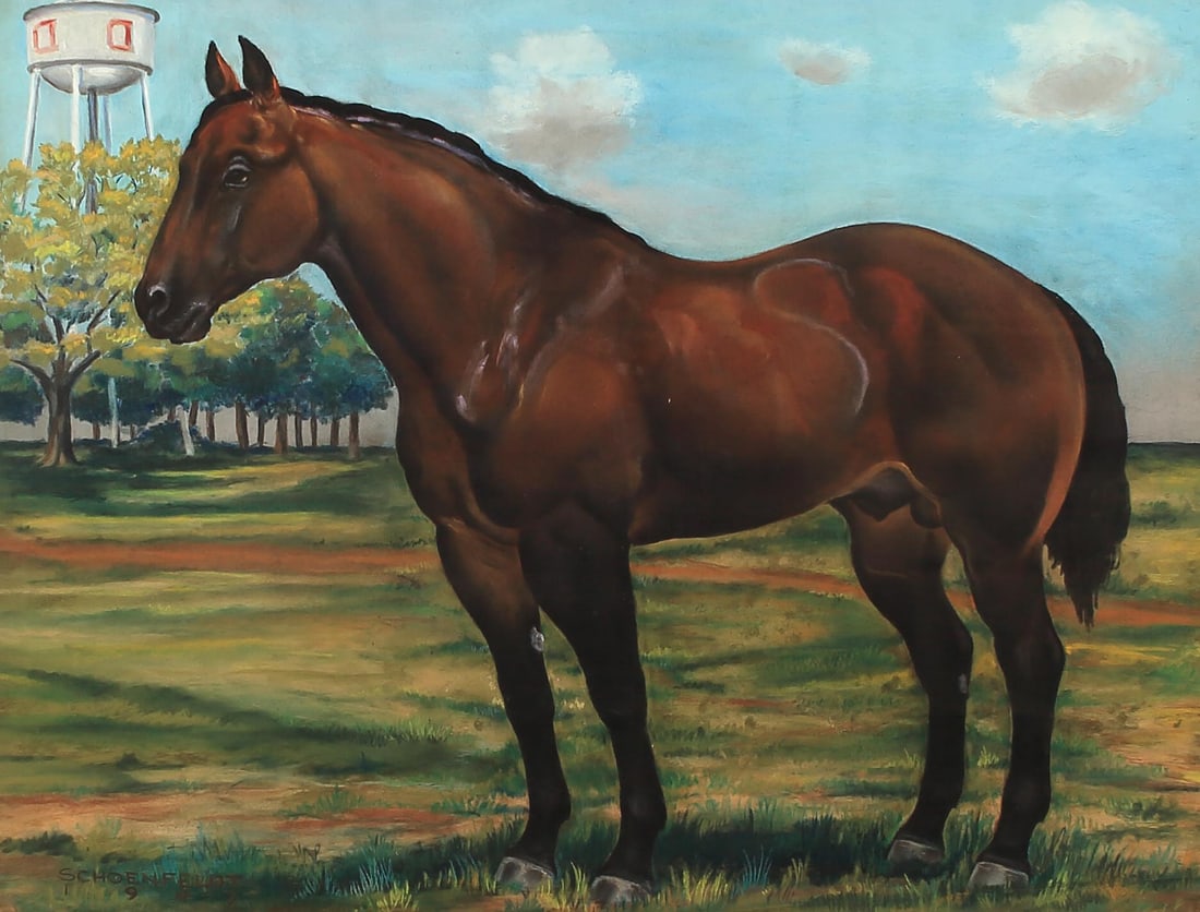 Henry H. Schoenfeldt (Am. 1913-1996), Poco Bueno, 1947 (1 of 1)