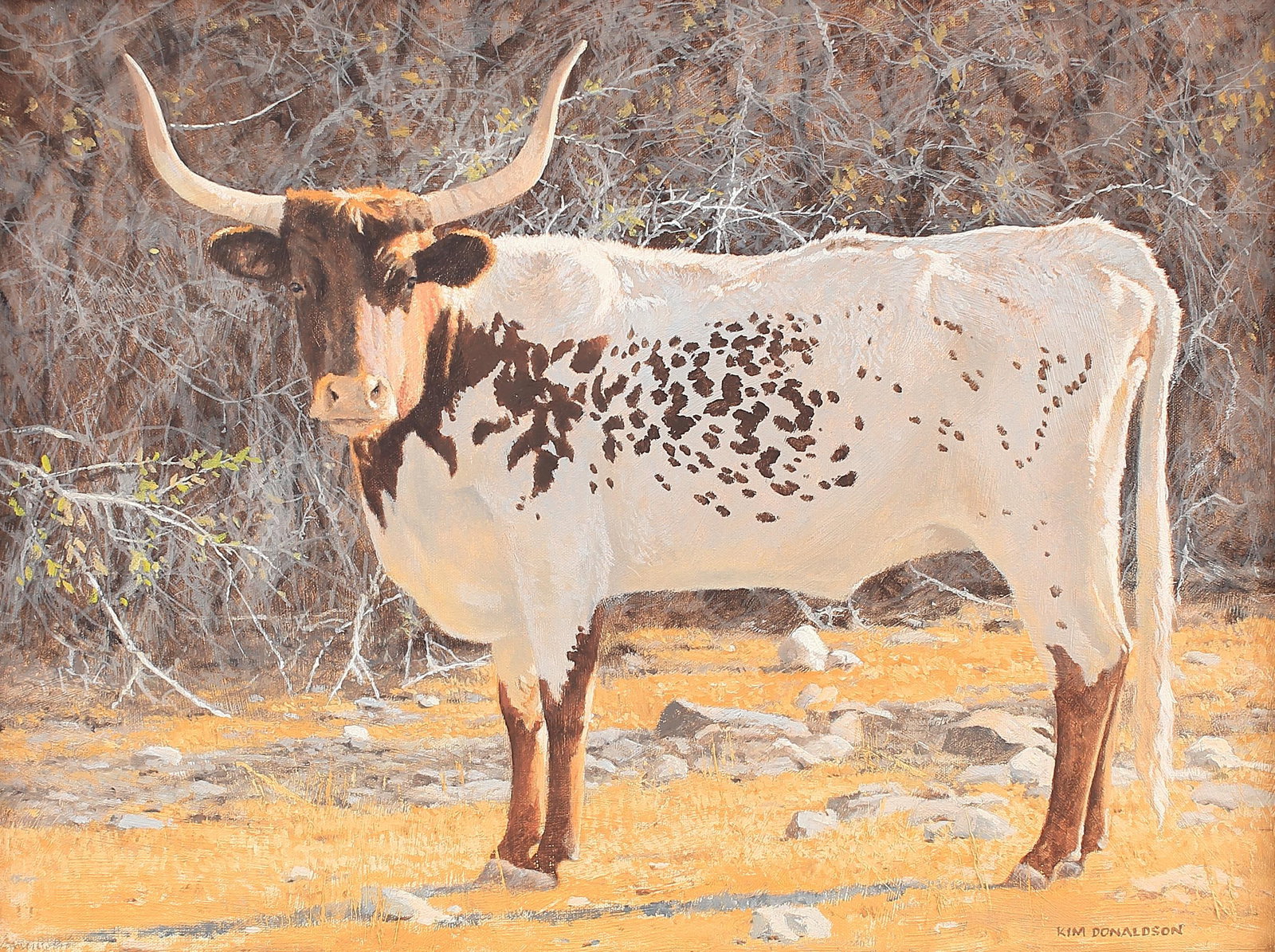 Kim Donaldson (Am. b. 1952), Longhorn (1 of 1)
