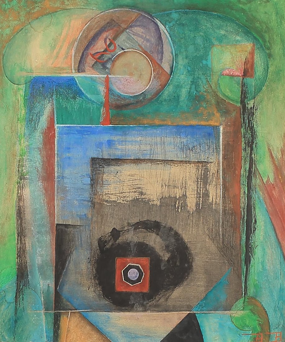 Bill Bomar (Am. 1919-1991), Abstract, 1941 (1 of 1)