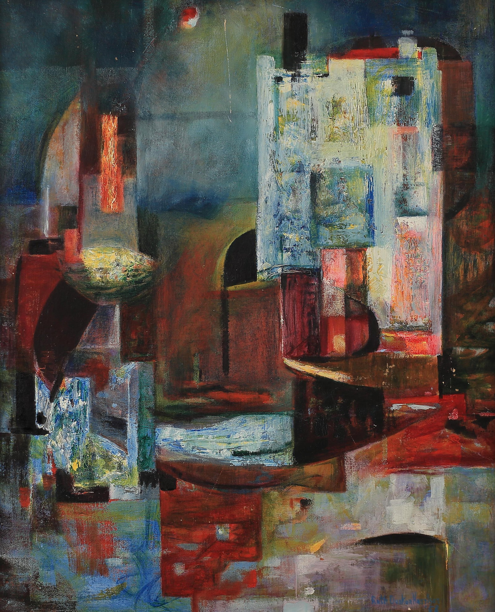 Ruth Harrison (Am. 1909-1996), Moonlight in Venice, 1958 (1 of 1)