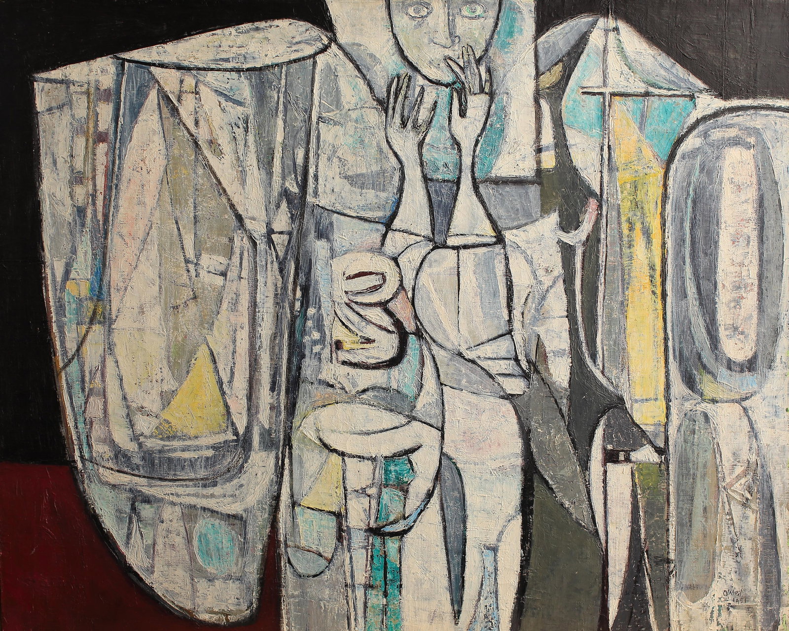 John O'Neil (Am. 1915-2004), White Angel, 1951 (1 of 1)