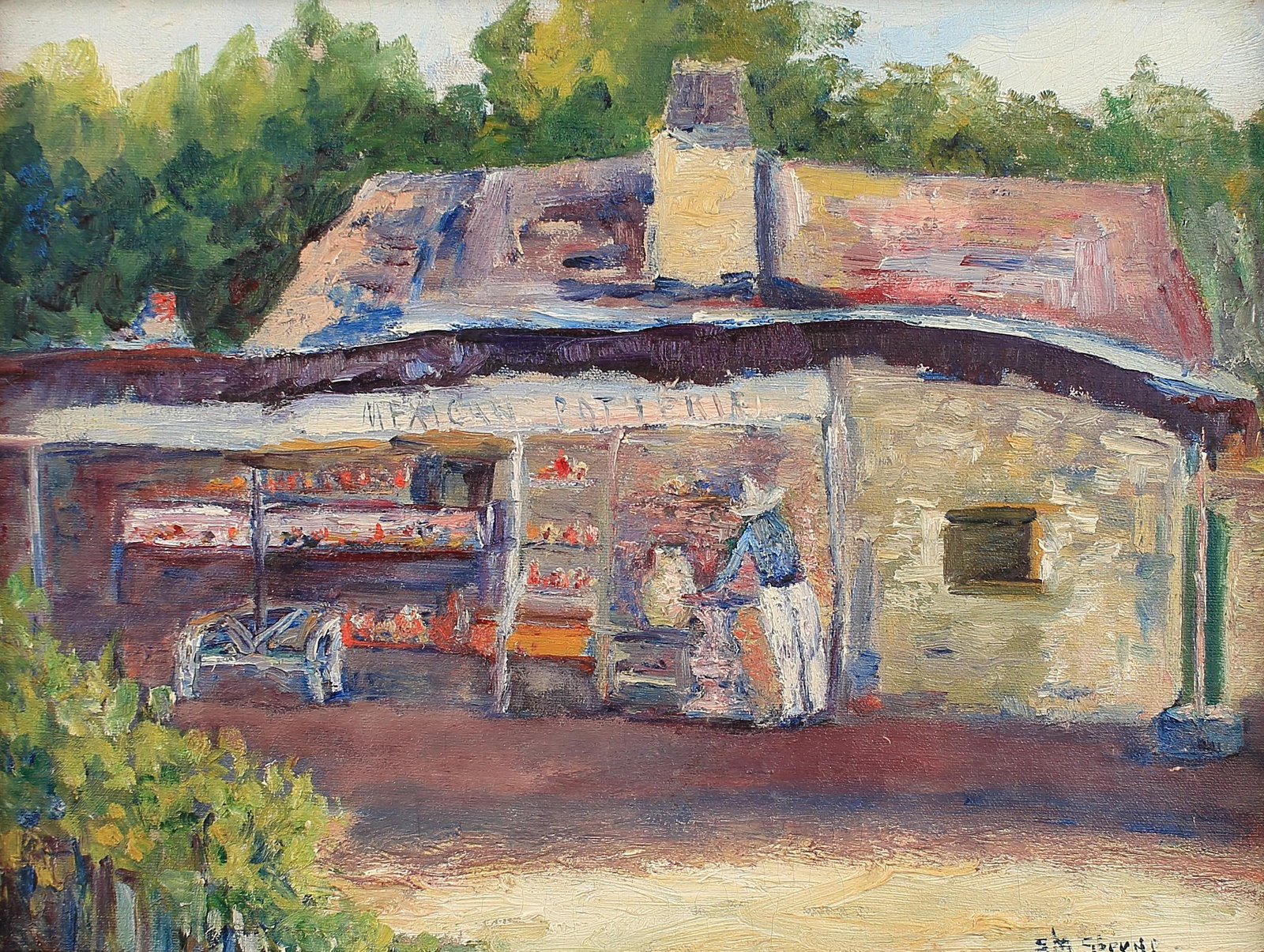 Stella Sterne (Am. 1870-1963), Mexican Potterie, c. 1935-1945 (1 of 1)