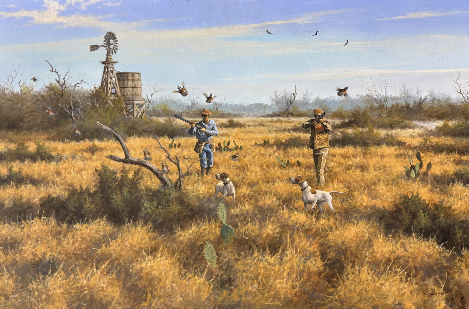 David Drinkard (Am. 1948-2016), Windmill Covey (1 of 1)
