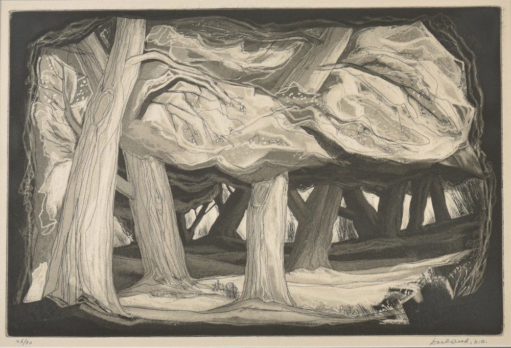 Doel Reed, Summer Grove, Ed. 26/30, aquatint (1 of 3)