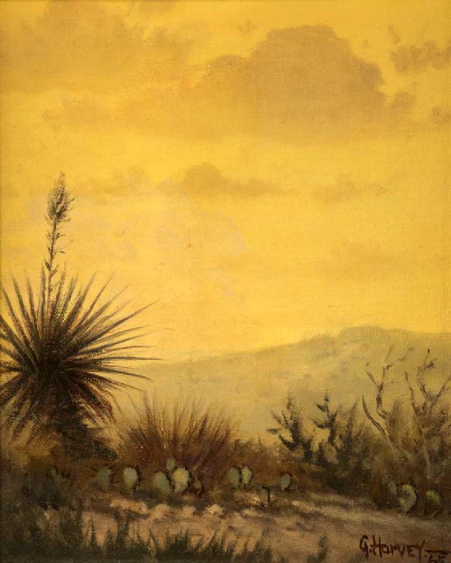 Gerald Harvey, Desert Scene, 1965, oil on canvas (1 of 1)