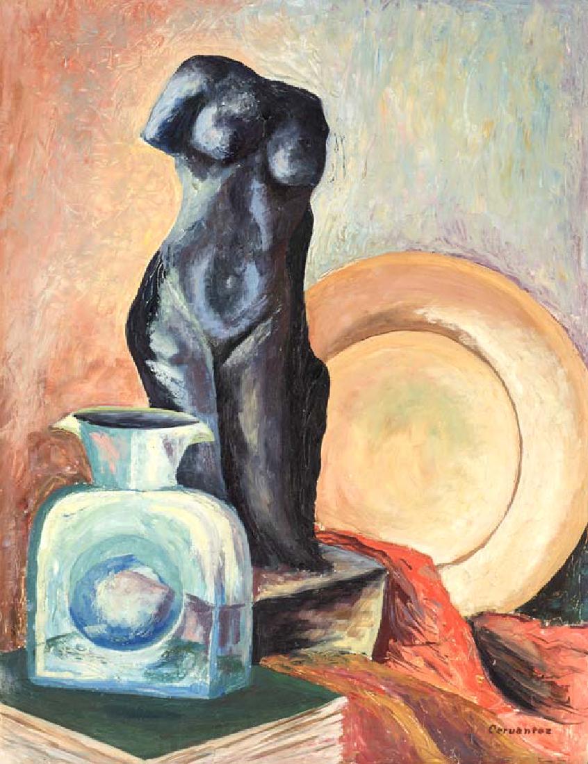 Pedro Cervantez (1914-1987), Still Life, oil (1 of 1)