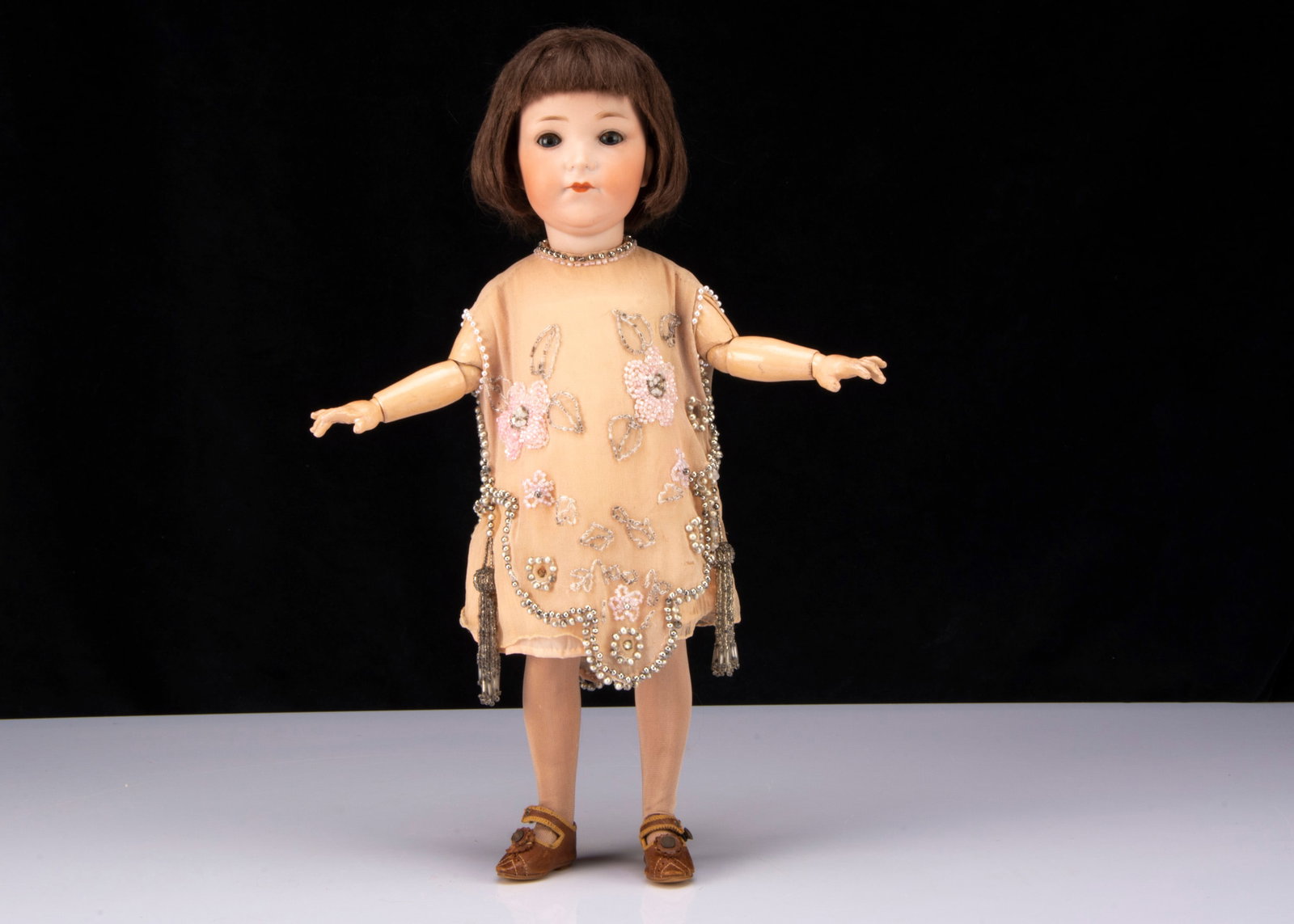A rare Armand Marseille 400 Flapper doll, (1 of 2)
