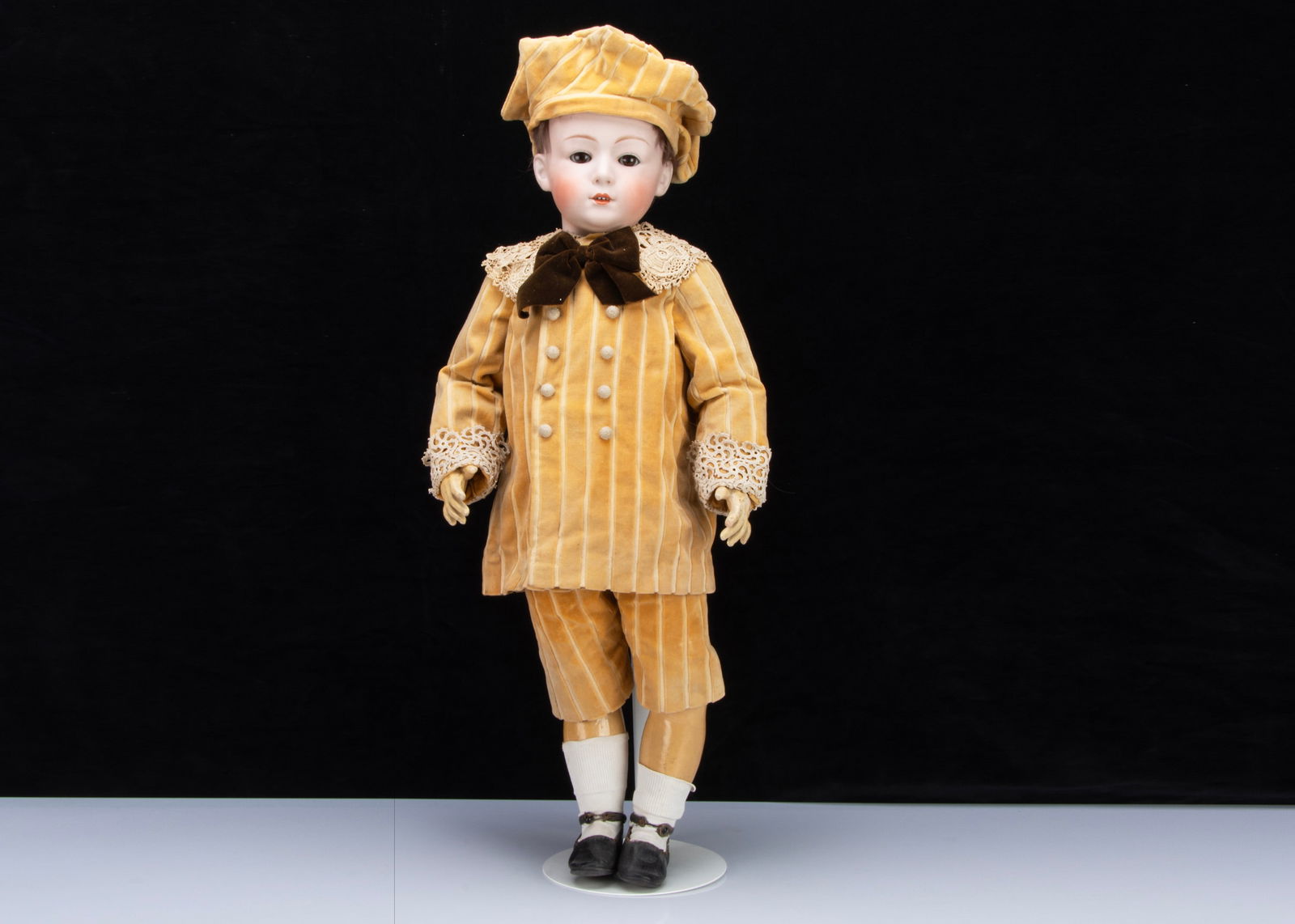 A large Gebruder Heubach 10532 character boy, (1 of 2)