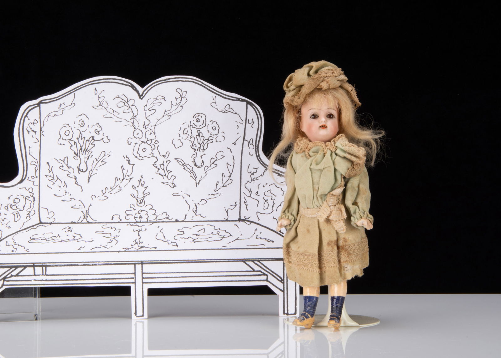 A small German 192 child doll, (1 of 2)