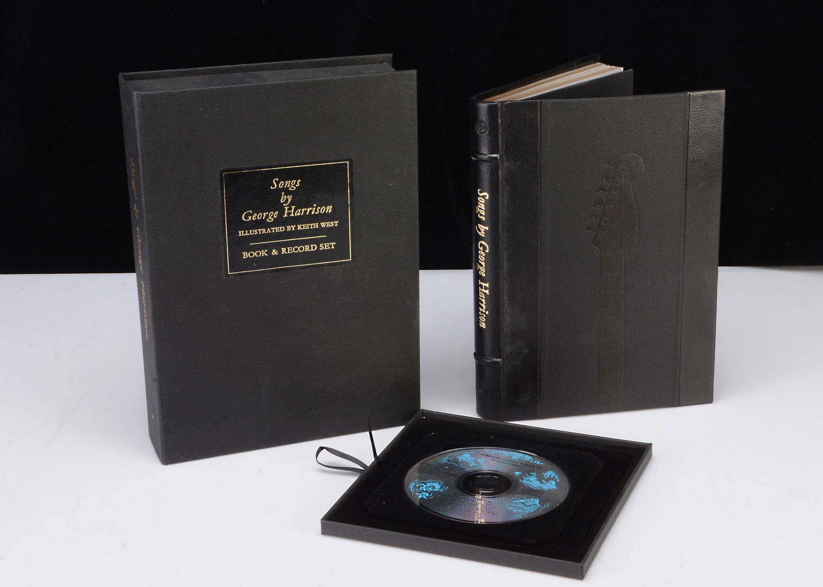 Genesis Publications Book / George Harrison,: Genesis Publications Book / George Harrison, Songs II By George Harrison - Book and CD Set - Genesis Publications (Published 1992), Numbered 1466 of 2500, foreword by Ringo Starr - signed by George Ha