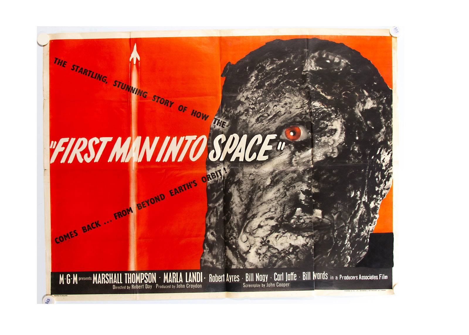 First Man Into Space (1959) Quad Poster, (1 of 1)