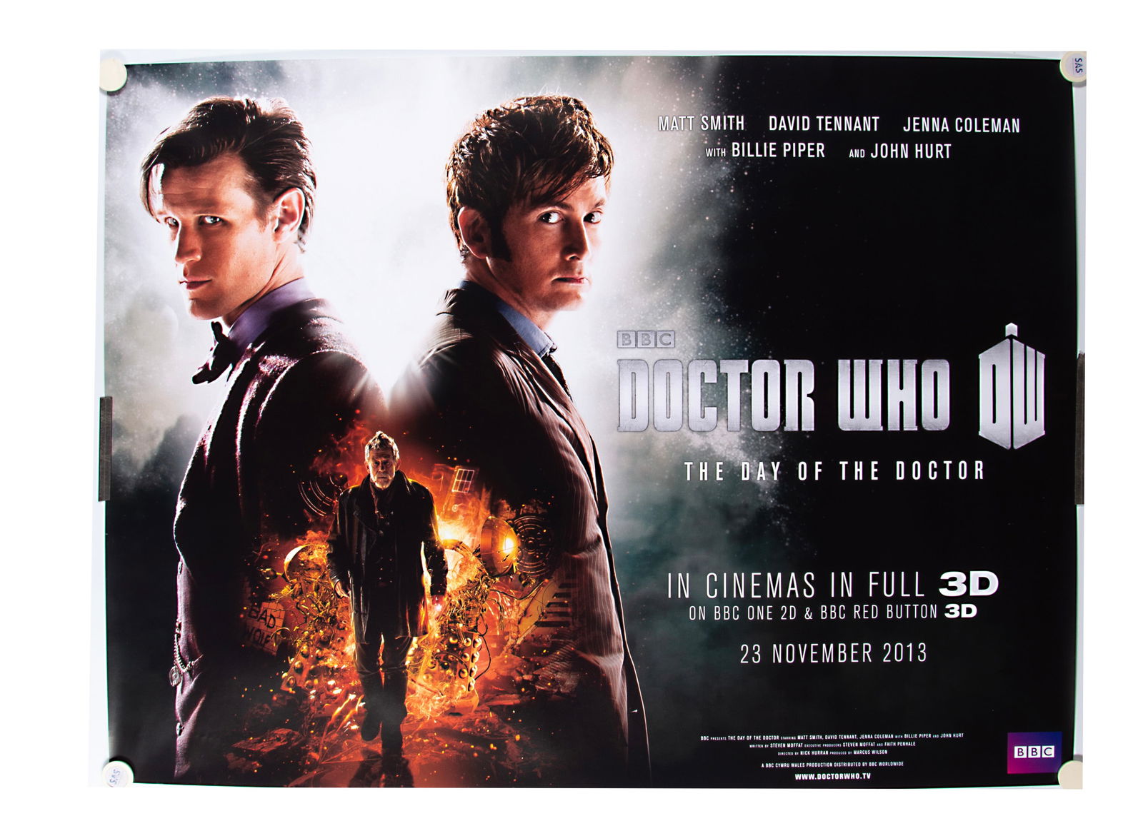 Doctor Who (2013) Quad Poster / The Day of the Doctor, (1 of 1)