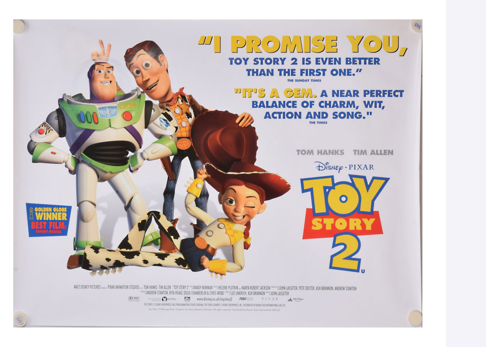 Toy Story 2 Quad Posters, (1 of 2)