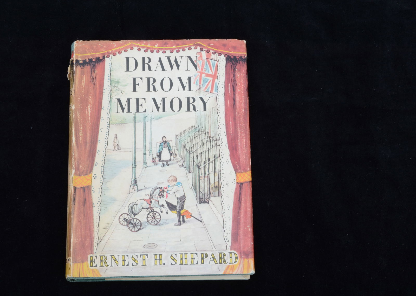 A signed 1st Edition Drawn from Memory by Ernst H. Shepard, 1957, (1 of 2)
