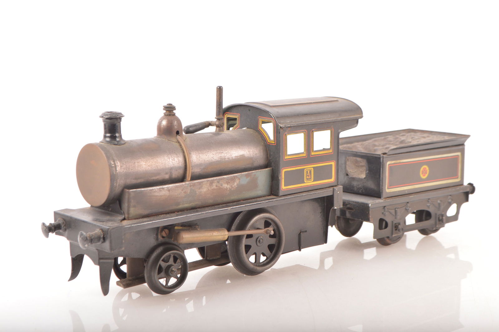 Carette Gauge 1 Storkleg 2-2-0 Loco & Tender, (1 of 1)