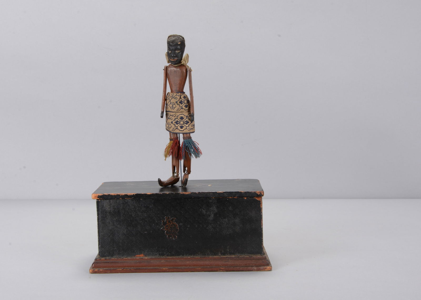 A mid 19th century Perry & Co’s jigging black man Automaton Dancers, (1 of 4)