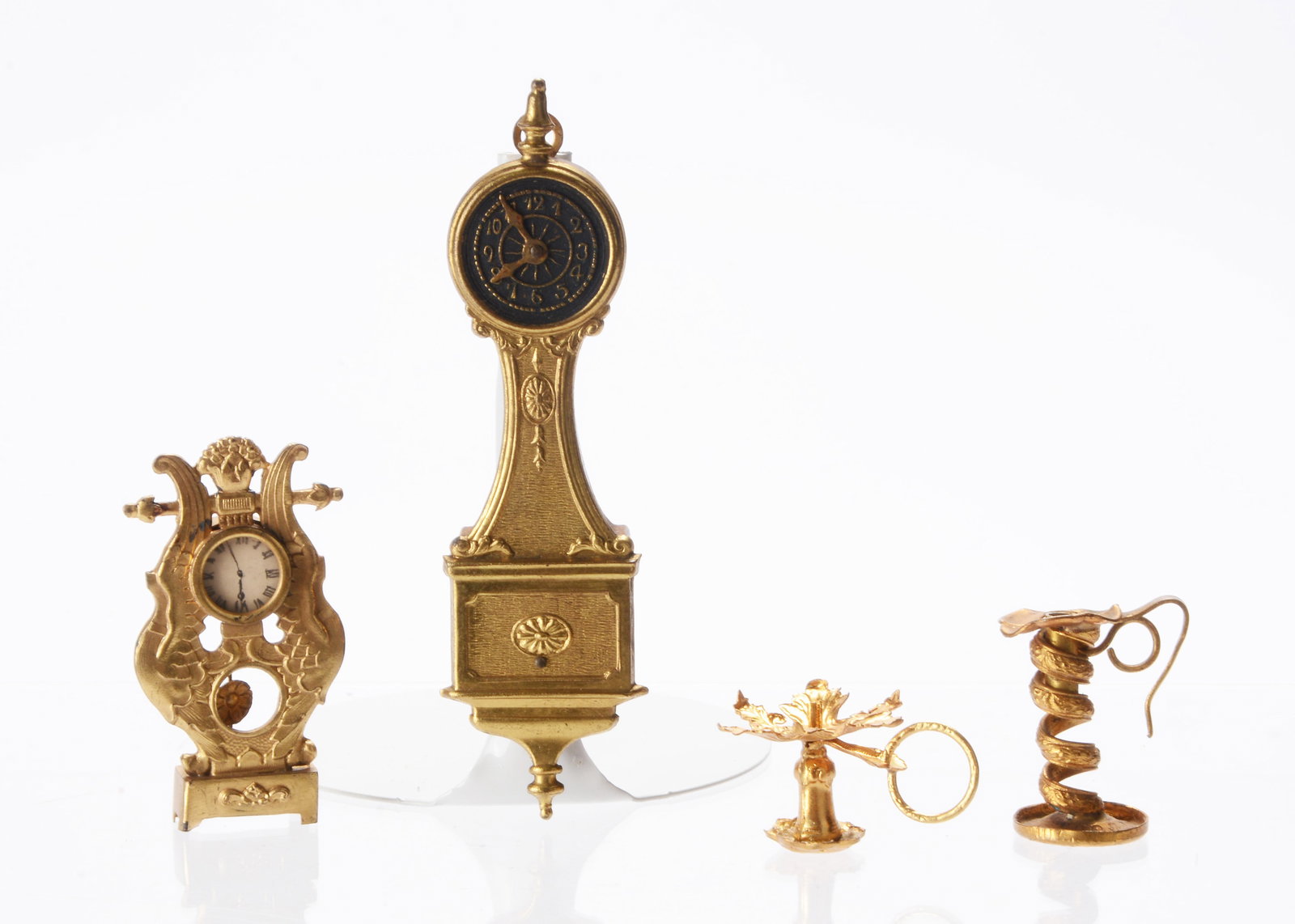 German gilt-metal dolls’ house chattels, (1 of 1)