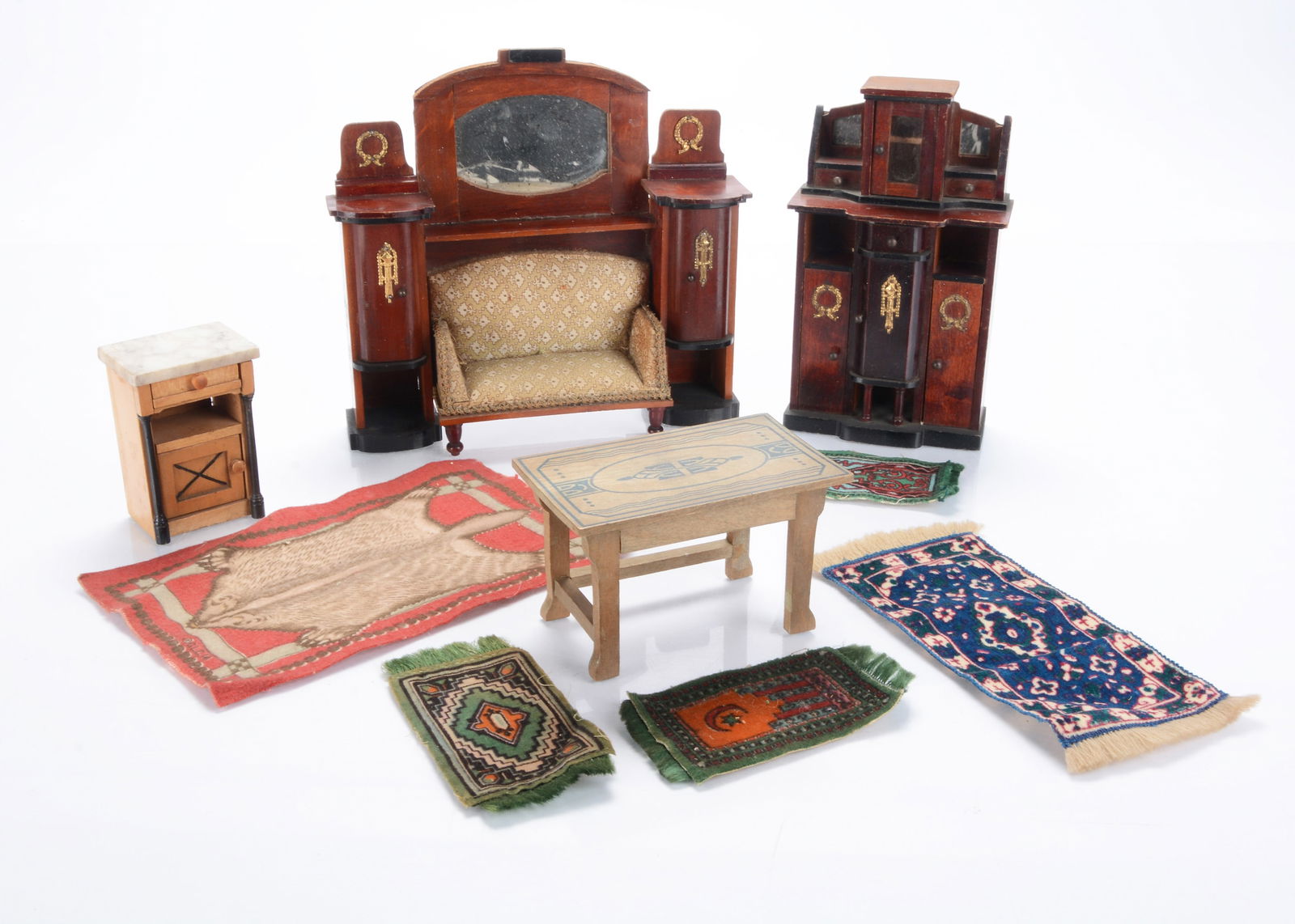 Early 20th century German dolls’ house furniture, (1 of 1)