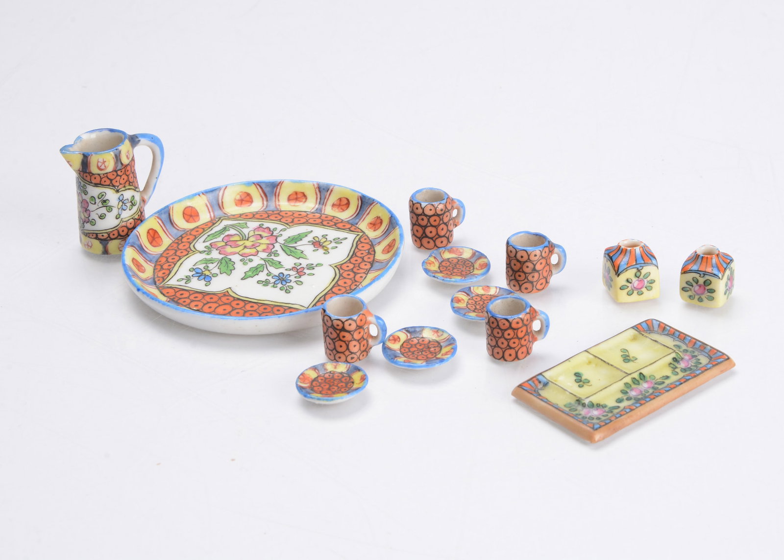 Desvres porcelain dolls’ house items, (1 of 1)