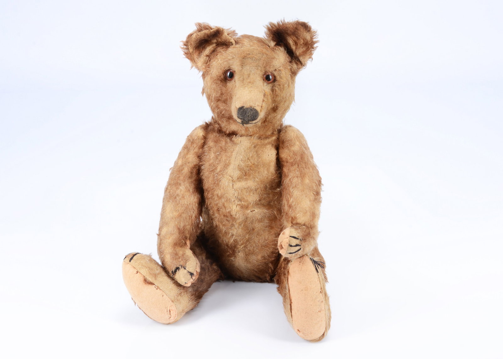A 1930s Josef Pitrmann Jopi teddy bear, possibly from the Jackie range, (1 of 5)