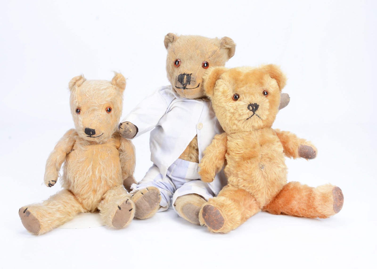 Three British teddy bears, (1 of 1)