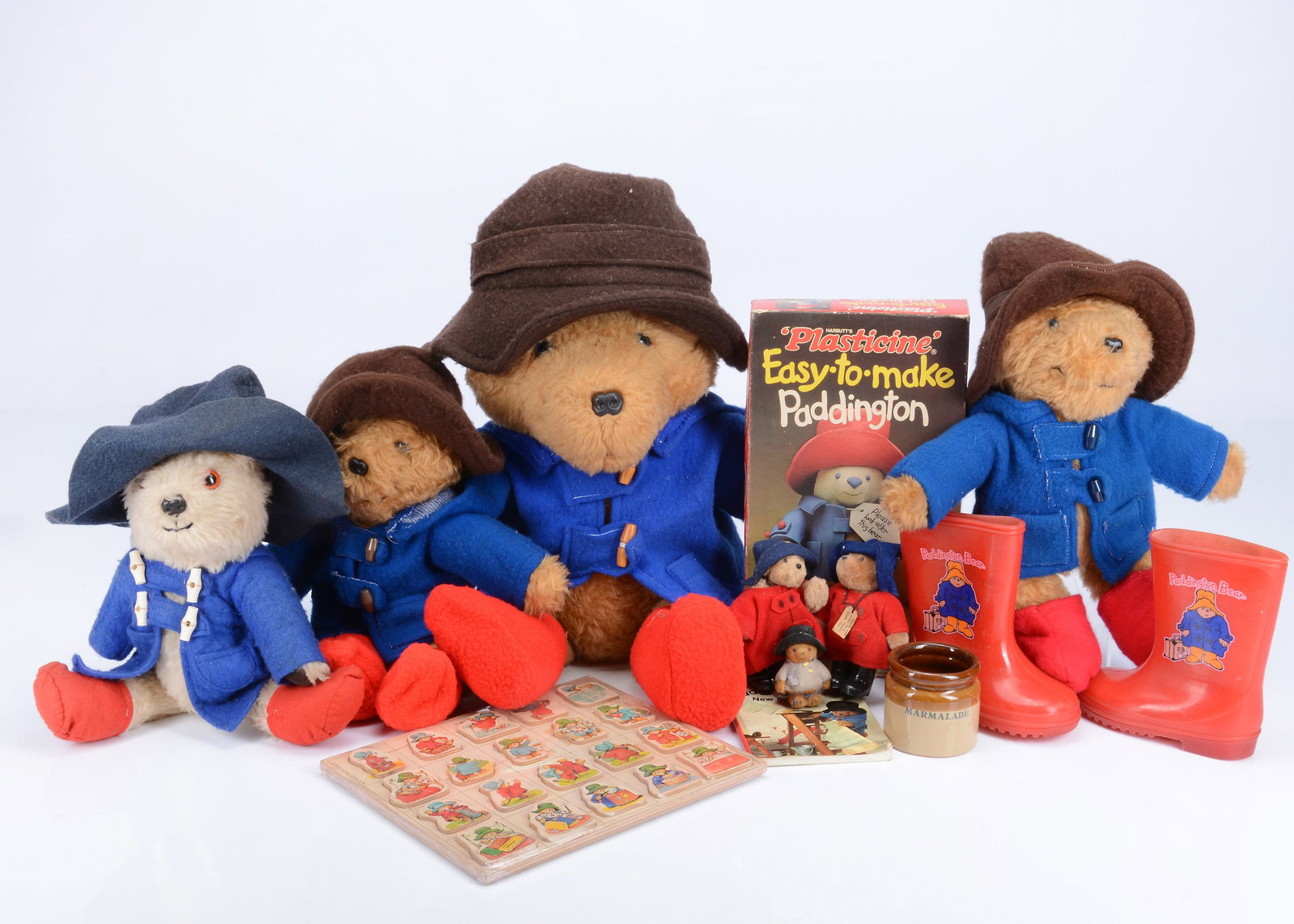 A selection of Paddington Bears and toys, (1 of 1)