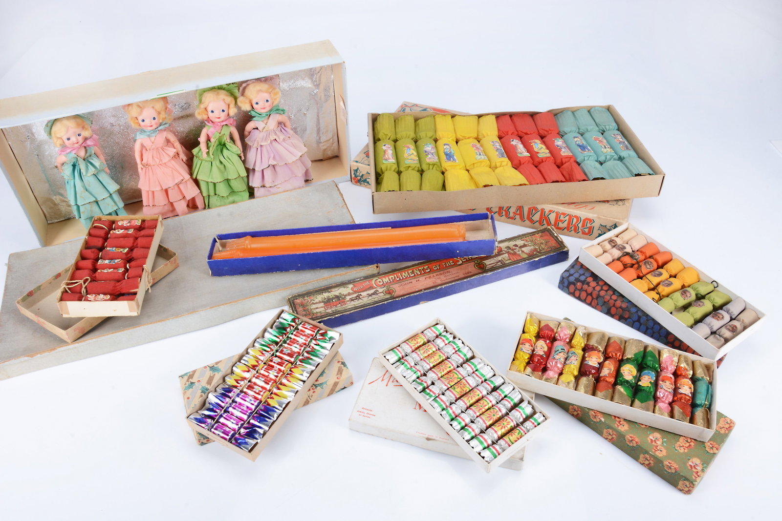 1920s to 1950s Christmas crackers, (1 of 1)