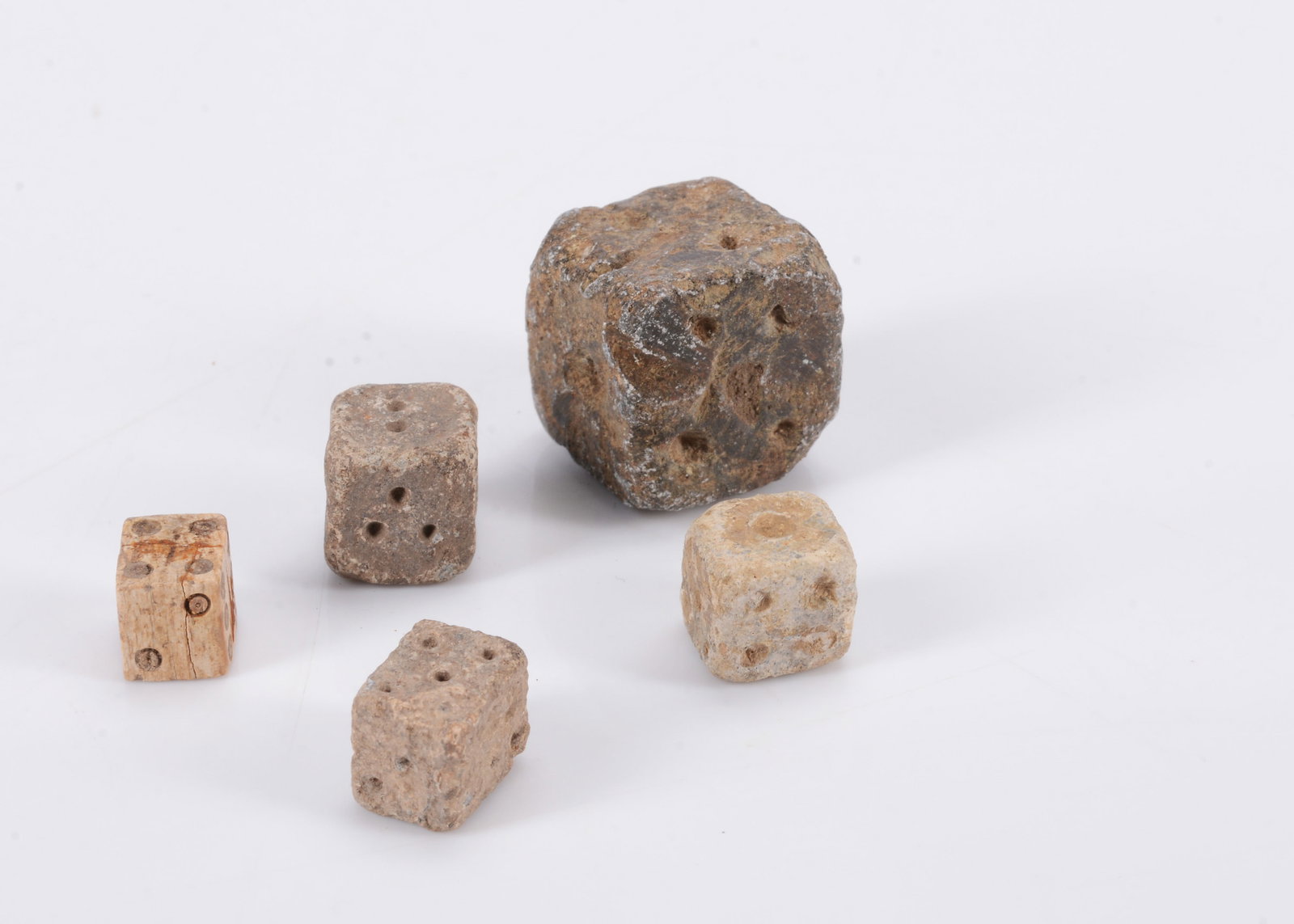 Five ancient dice (1 of 1)