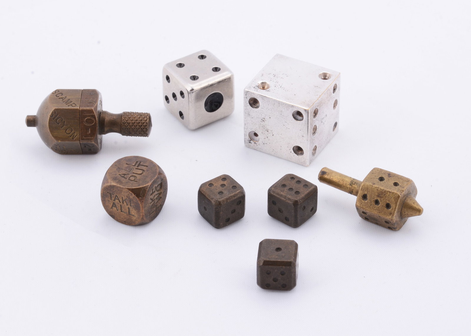Metal dice, (1 of 1)