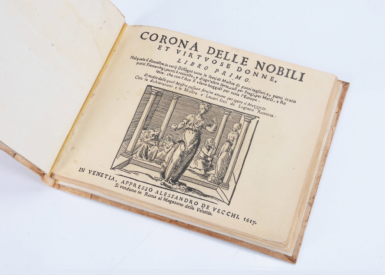 Two later Cesare Vecellio Corona delle Nobili et Virtuose Donne, Venice, (1 of 17)
