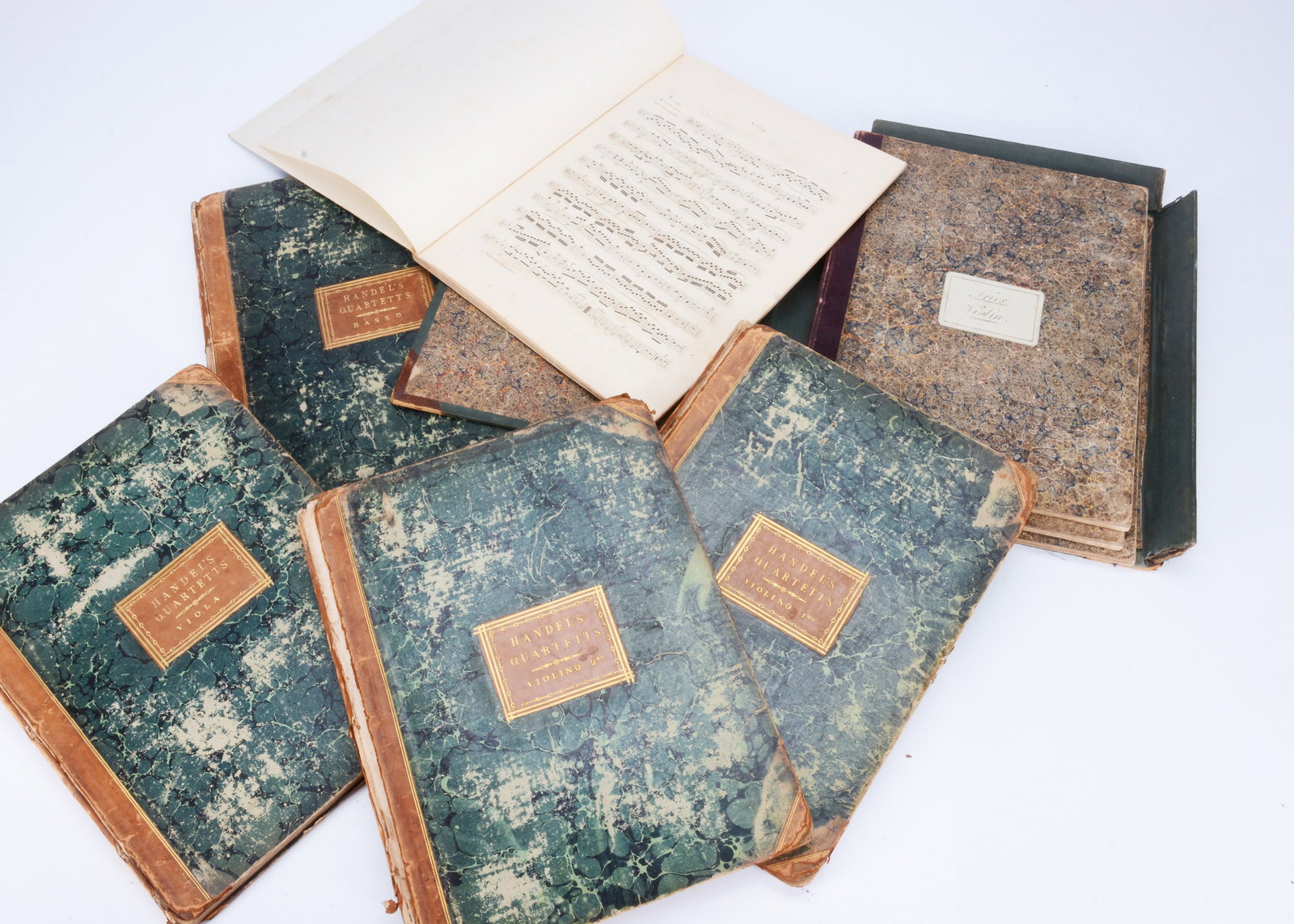 Four late 18th century Wright & Co Handel’s Quartetts, (1 of 1)