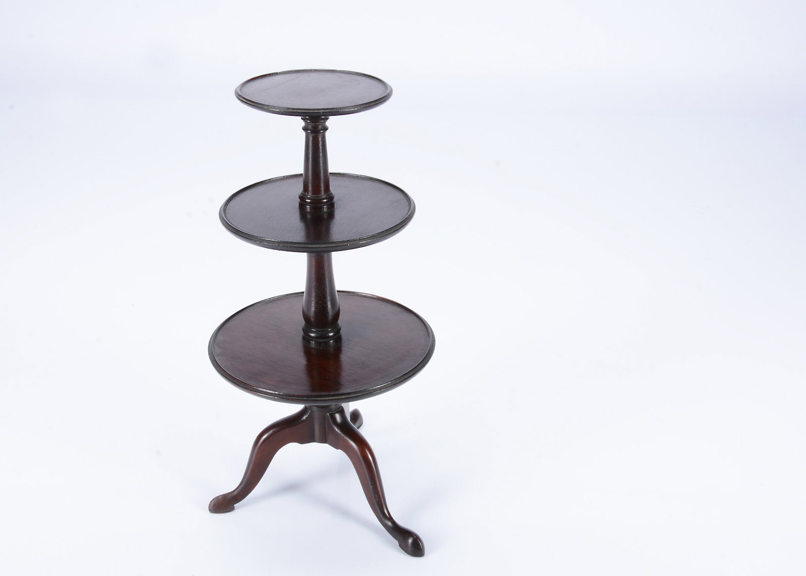 A mahogany apprentice dumb waiter, (1 of 1)