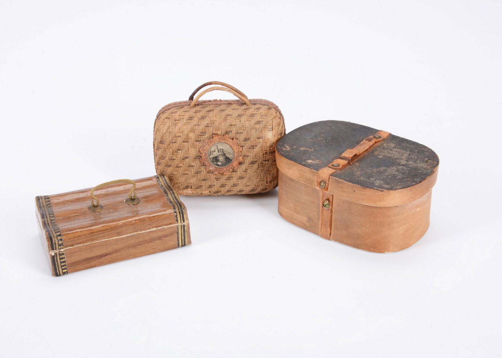 Three pieces of fashion doll’s luggage, (1 of 1)