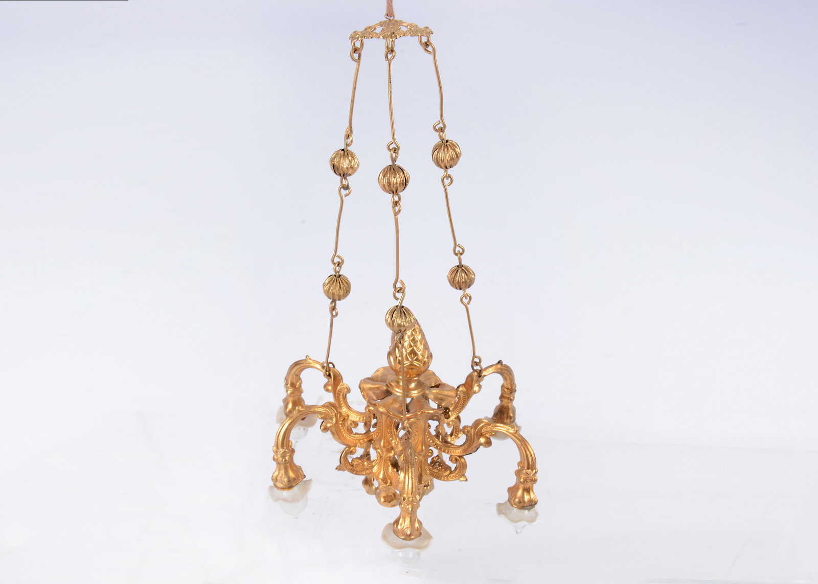 A Erhard & Sohne gilt metal dolls’ house chandelier, (1 of 1)