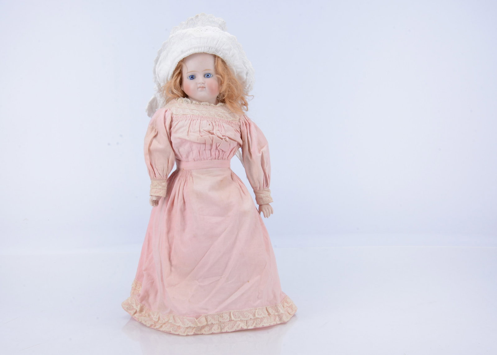 A fine Alt, Beck & Gottschalk bisque turned shoulder-head doll, (1 of 2)