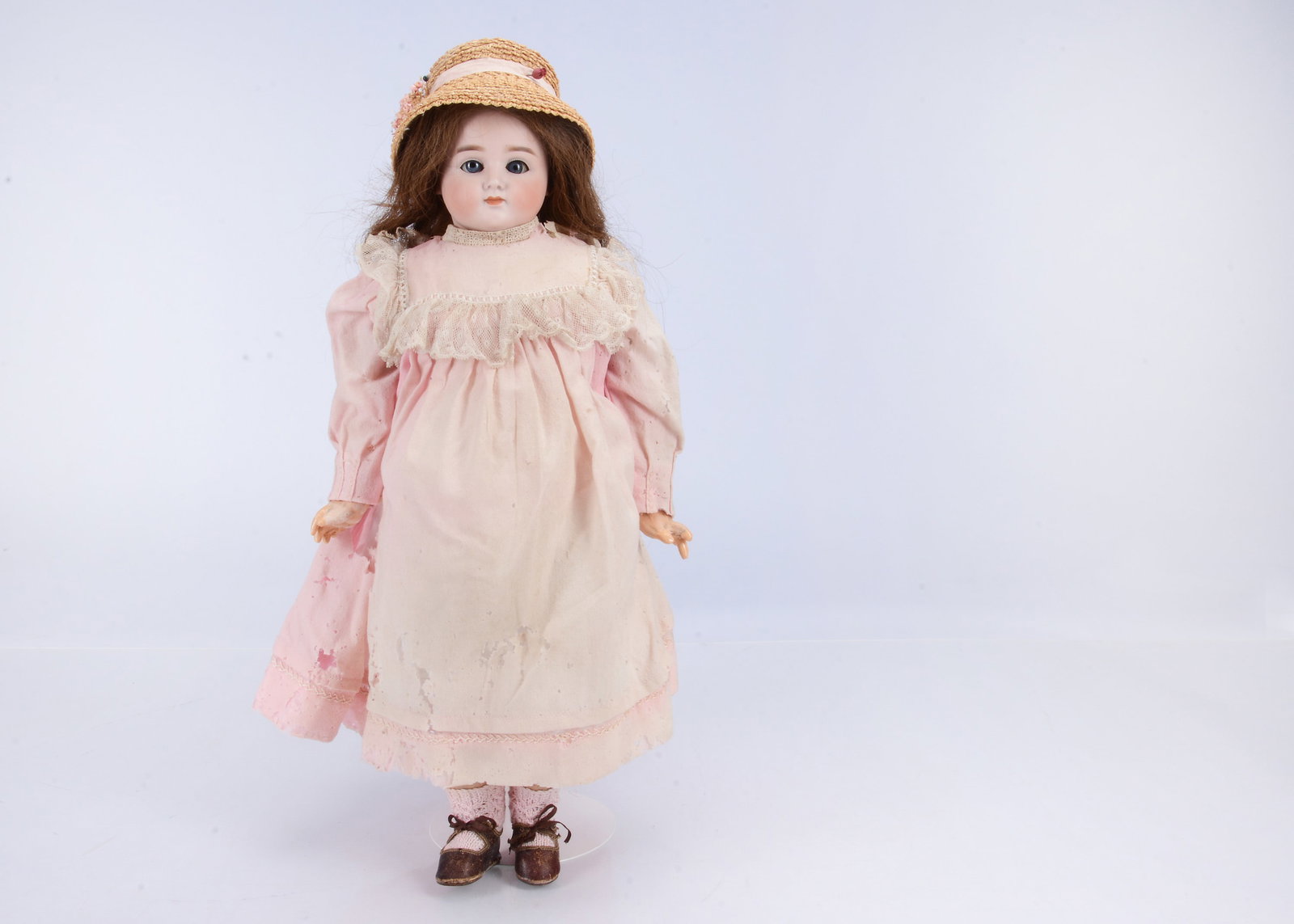 An early bisque 278 shoulder head lady doll, possibly Dressel, (1 of 2)