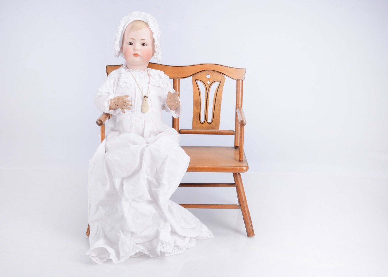 A Bruno Schmidt 2048 ‘Tommy Tucker’ child doll, (1 of 2)