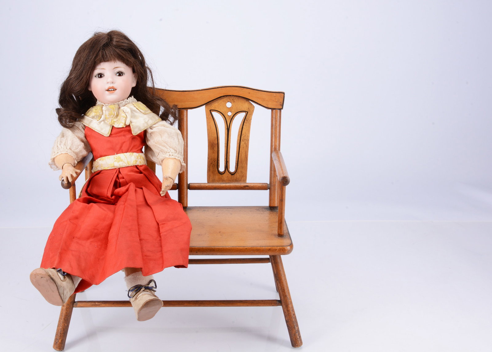 An unusual Gebruder Heubach 5130 Santa child doll, (1 of 2)