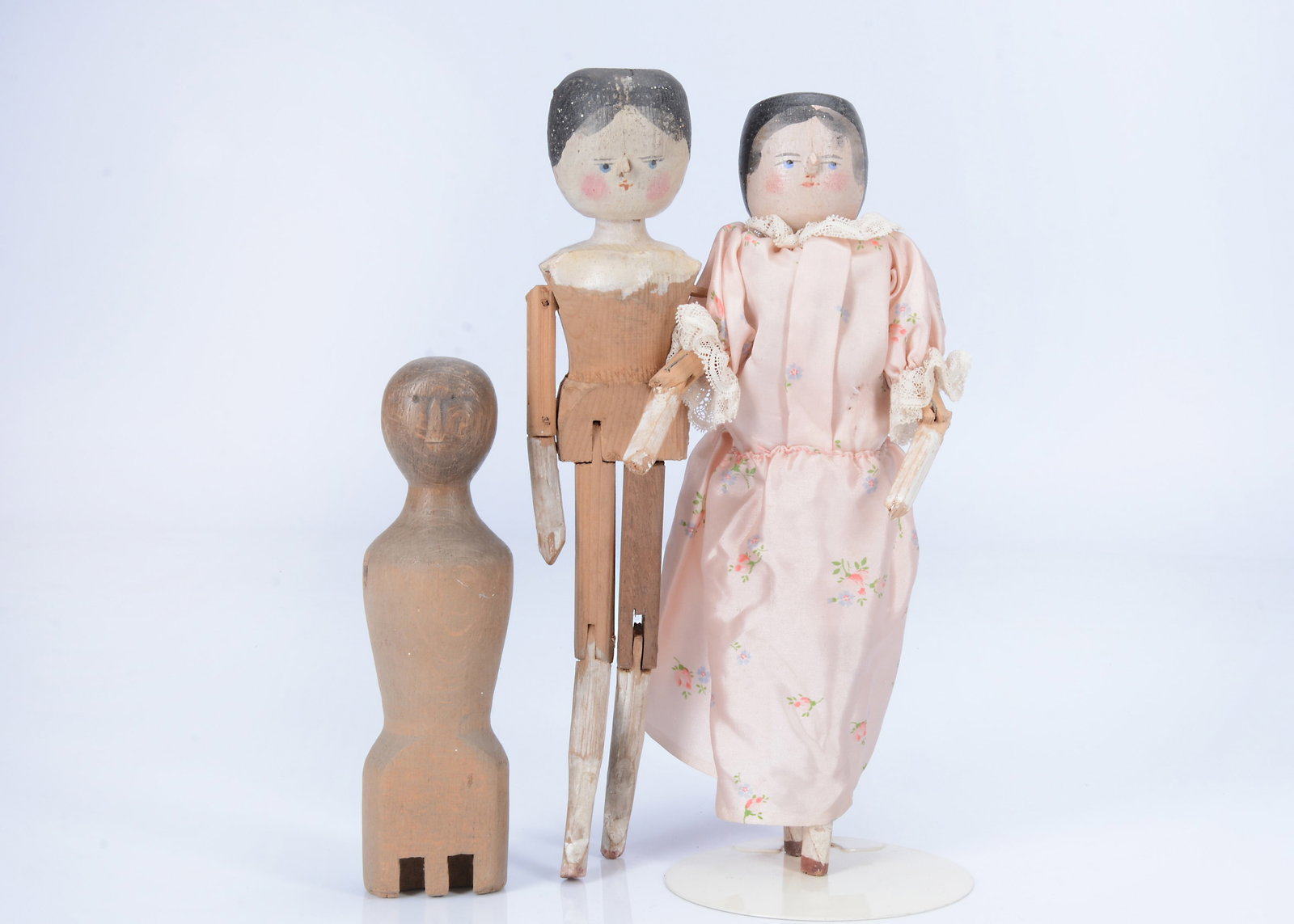 Three wooden dolls, (1 of 1)