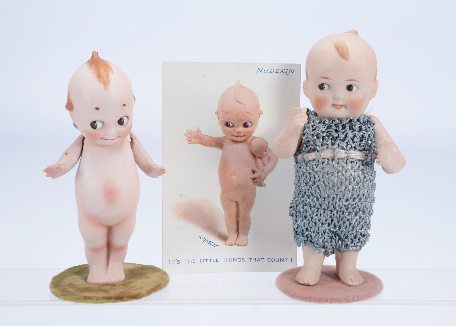 A Rose O’Neill Kewpie bisque figure, (1 of 2)