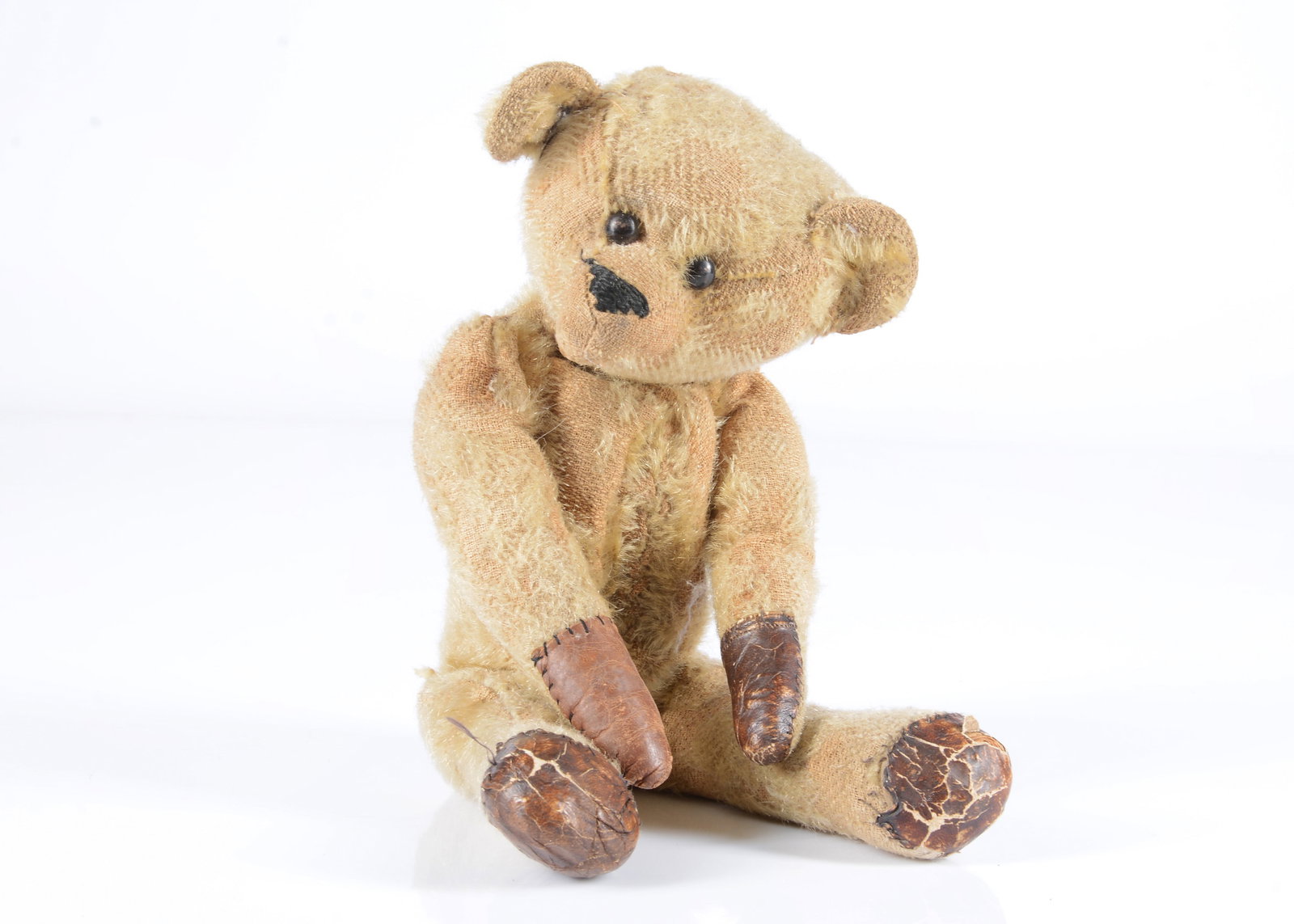 An early American teddy bear, circa 1915, (1 of 2)